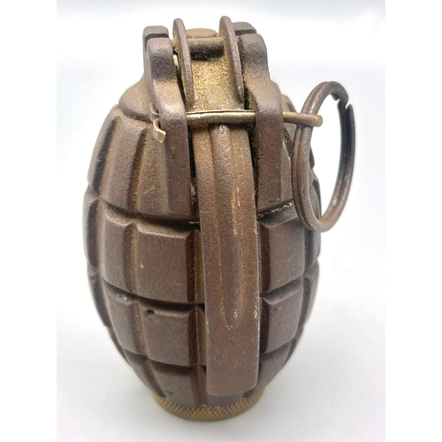 306 - WW1 N° 5 Mills Grenade with early alloy base. No International Shipping is available on this item.