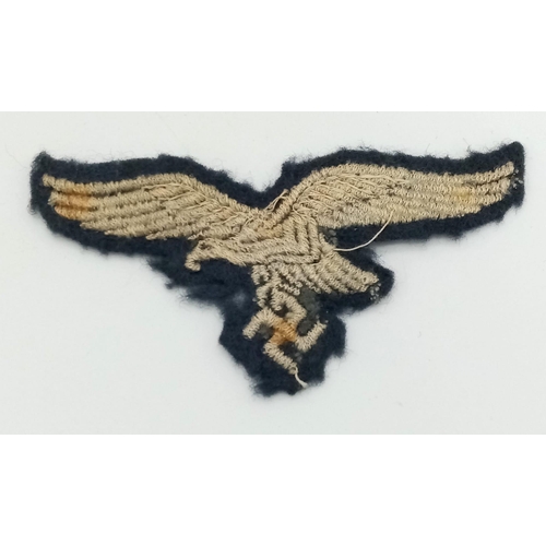 460 - WW2 German Luftwaffe Enlisted Mans- NCOs Breast Eagle.