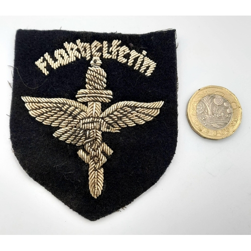 559 - WW2 German Woman Officer Flakhelferin Sleeve Badge.