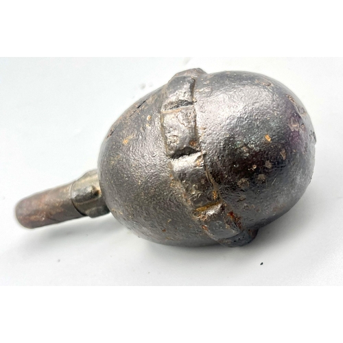 787 - INERT WW1 German Cutaway 1917 Model Eierhand Granate – Egg Grenade. No International Shipping is ava... 