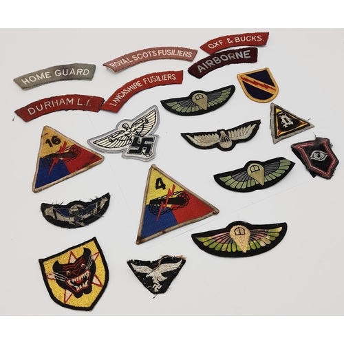 911 - 20 x Military Cloth Patches.