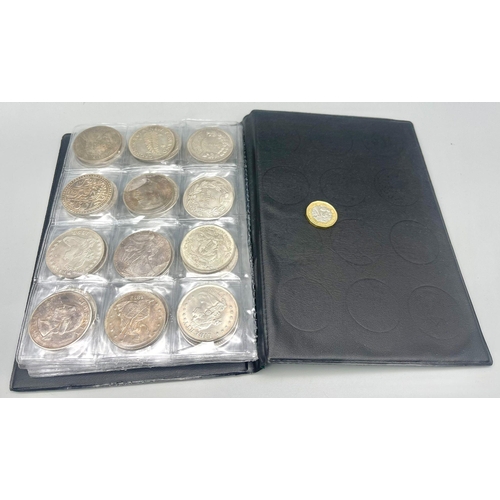 220 - An Excellent Album Collection of 72 Retrospective Full-Size Copies of Antique Renown World Coins. Cu... 