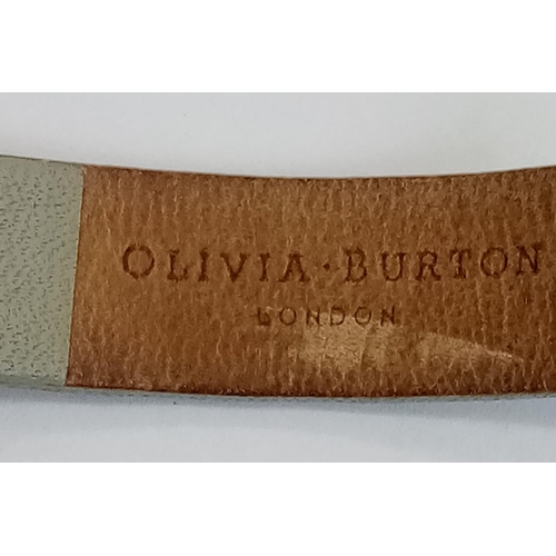 992 - Olivia Burton Leather strap quartz watch with box