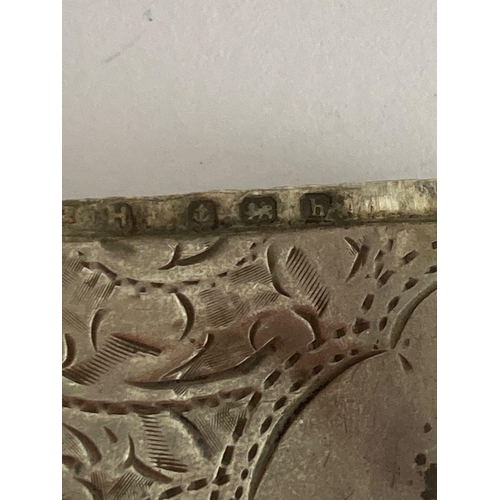 335 - Antique SILVER VESTA Having hallmark for Birmingham 1907