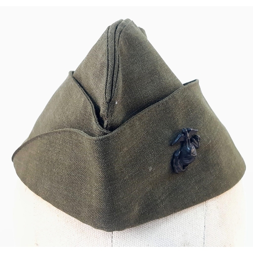 764 - Vietnam War Era V.S.M.C Side Cap.