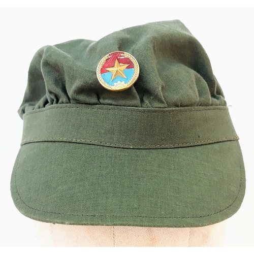 852 - Vietnam War Era Vietcong O-D Cap.