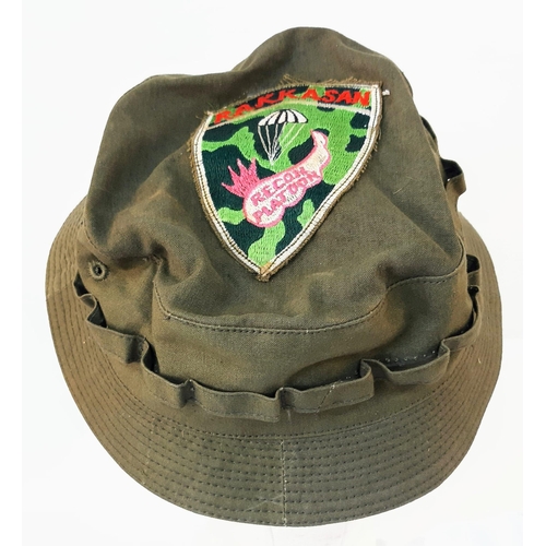 870 - Vietnam War Era A.R.V.N Airbourne Recon Platoon Tour Bonnie Hat.