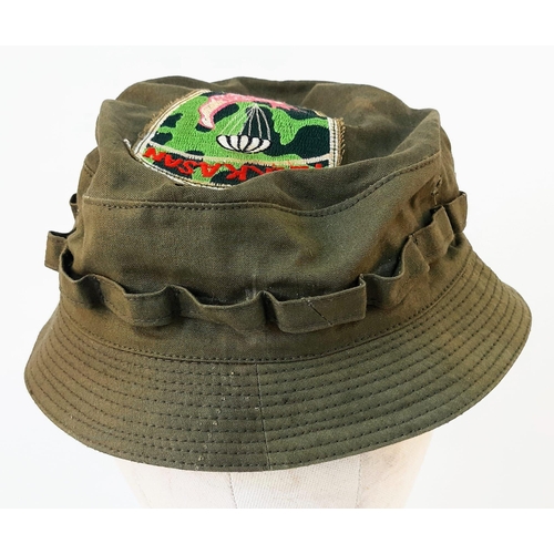 870 - Vietnam War Era A.R.V.N Airbourne Recon Platoon Tour Bonnie Hat.