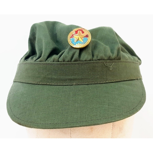 877 - Vietnam War Era Vietcong O/D Cap.