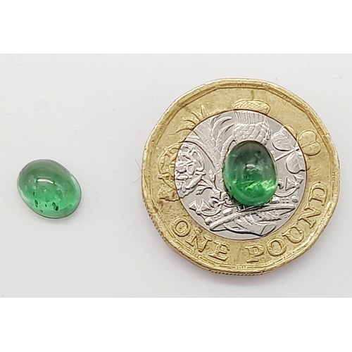 1137 - A Pair of 3.67ctw Untreated Natural Apatite Gemstones. Both come with a GGI Certificate.