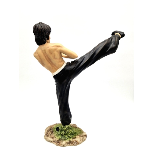 1561 - Bruce Lee Enter The Dragon Figure - From the Leonardo Collection. 35cm tall. The art of fighting wit... 