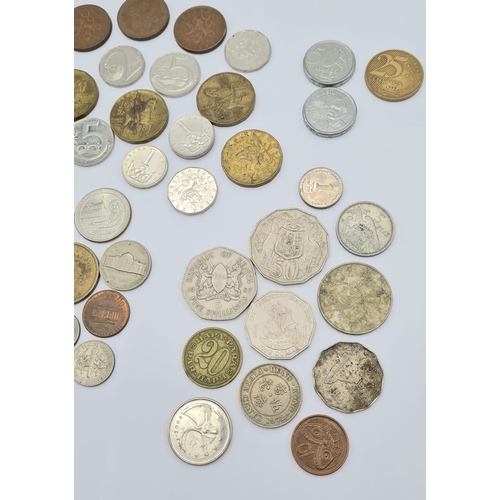 1248 - A parcel of various coins from around the world.