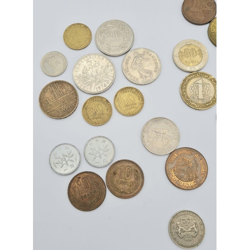 1248 - A parcel of various coins from around the world.