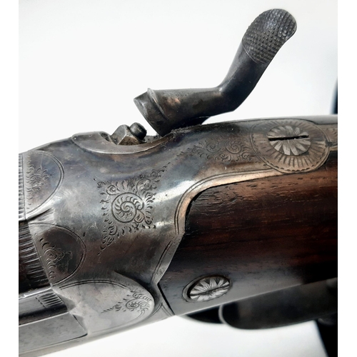 16 - A 8 bore shotgun by renown Liverpool gunmaker L&G Higham, 36