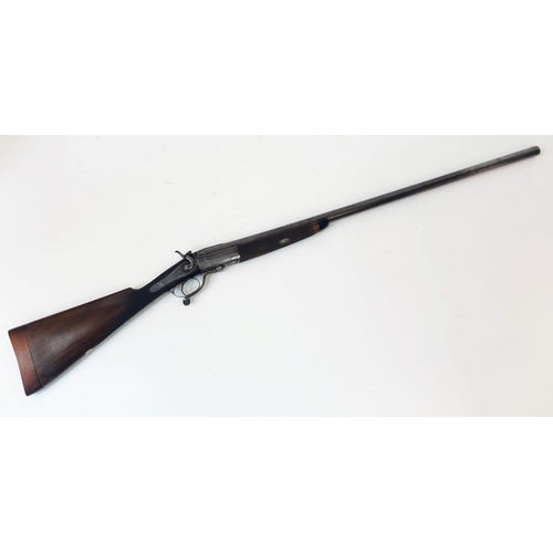 16 - A 8 bore shotgun by renown Liverpool gunmaker L&G Higham, 36