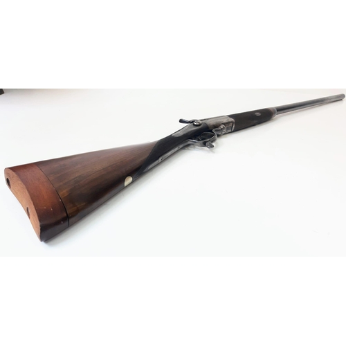 16 - A 8 bore shotgun by renown Liverpool gunmaker L&G Higham, 36