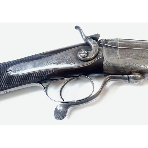 16 - A 8 bore shotgun by renown Liverpool gunmaker L&G Higham, 36