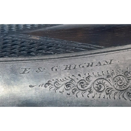 16 - A 8 bore shotgun by renown Liverpool gunmaker L&G Higham, 36