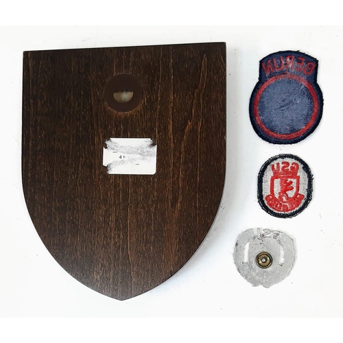 996 - A Vintage 248 German Berlin Security Unit Plaque. In the late 70s/early 80s The 248 became a sub uni... 