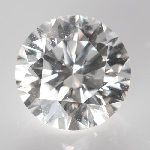 1122 - 0.58ct round diamond loose stone, colour J clarity VS2 with GIA certificate no 2223509687