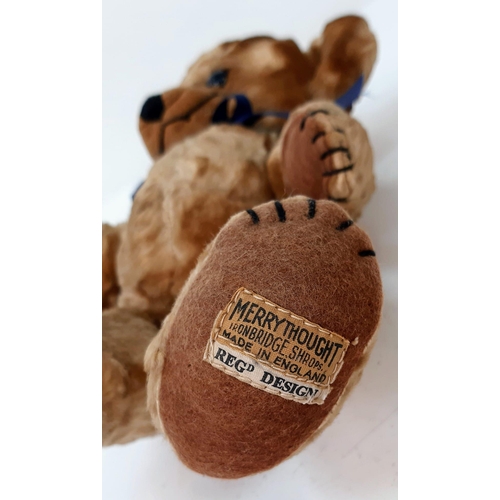 1118 - A 1950s MerryThought Teddy Bear. 32cm Tall