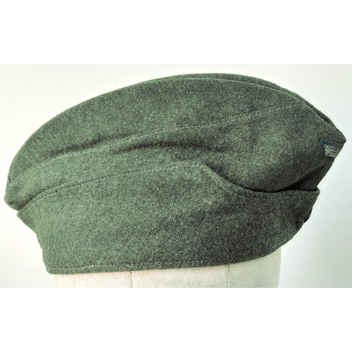 62 - WW2 German Heer (Army) M34 Overseas Side Cap. Good condition for its age.