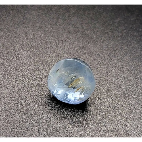 121 - A 9.09ct Untreated Madagascar Blue Sapphire Gemstone. AIG USA Origin Certification Included.