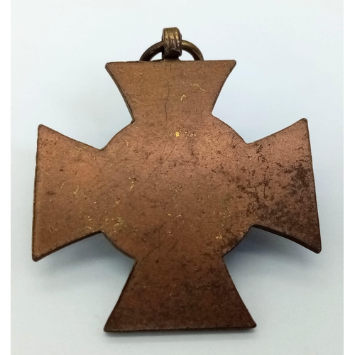650 - WW1 Miniature Imperial German Honour Cross with Swords in Original Packet of Issue.