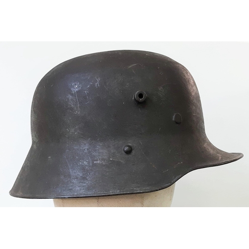 194 - WW1 Austrian M18 Stahlhelm Helmet and Liner.