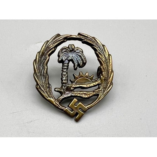 471 - WW2 German Africa Corps Sonderverband Badge. The Sonderverband were a specialist group within the Af... 