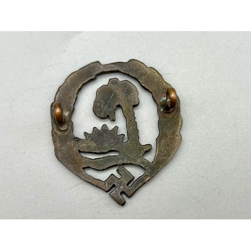 471 - WW2 German Africa Corps Sonderverband Badge. The Sonderverband were a specialist group within the Af... 