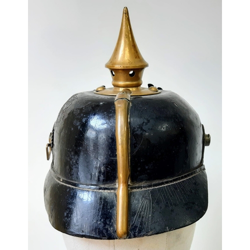 55 - Imperial German 1895 Pattern Other Ranks – Nco’s Pickelhaube.