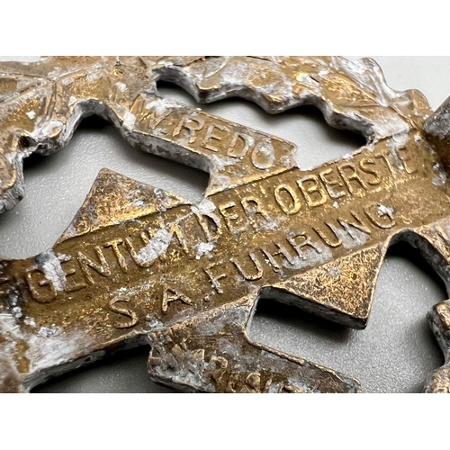 658 - 3rd Reich S.A Sports Badge Bronze Grade.