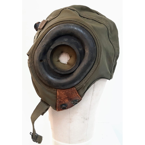 761 - Vietnam War Era Pilots Under Helmet Cap.