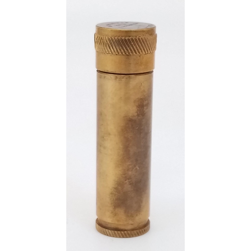 461 - WW2 German Waffen SS Cyanide Ampoule Container – Given to High Ranking Nazi Officials.