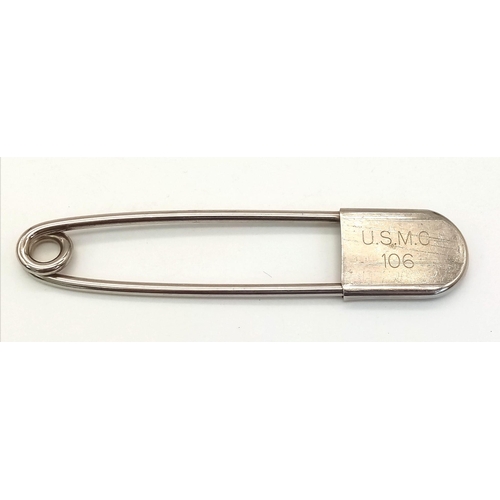 947 - Vietnam War Era U.S.M.C Body Bag Pin.