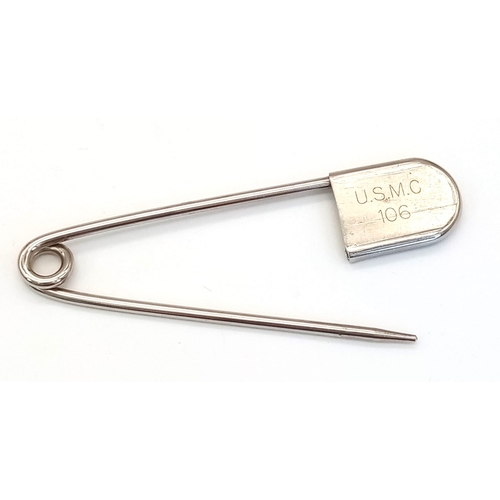 947 - Vietnam War Era U.S.M.C Body Bag Pin.
