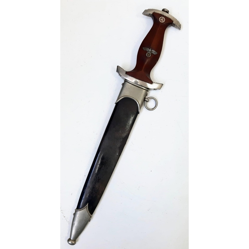 34 - 3rd Reich N.S.K.K. Dagger 1933 Pattern RZM M7/33. Maker: F.W. Holler.
This has been Authenticated as... 