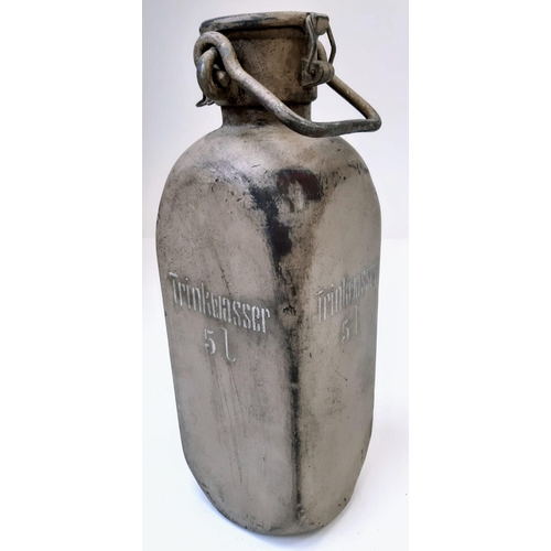 391 - WW2 German Africa Corps Trinkwasser (Drinking Water) 5ltr Container.