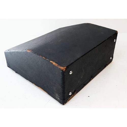 646 - A Vintage 1940s Olympia Progress Typewriter with Case. In worker order - case is slightly temperamen... 