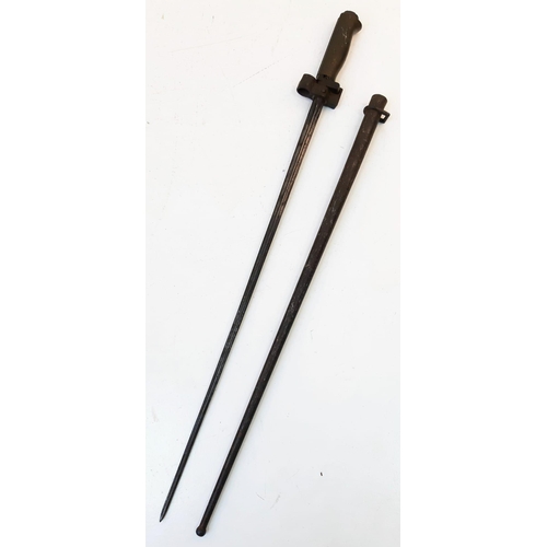 726 - WW1 French Lebel 1886 Model Bayonet.