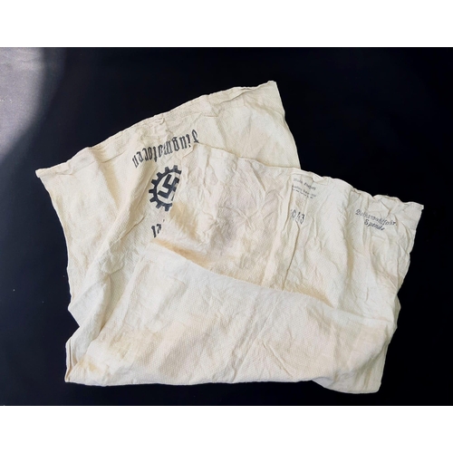 917 - 3rd Reich Henschel Aircraft Engine Factory Rest Room Towel.