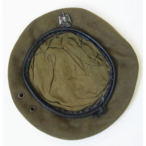 938 - Gulf War Veteran Bring Back. Iraqi Army Beret.