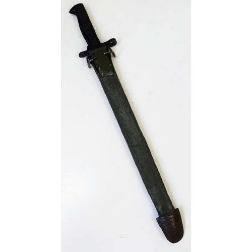 954 - Certified Resin Movie Prop. U.S.M.C Bayonet used in the filming of Pacific.