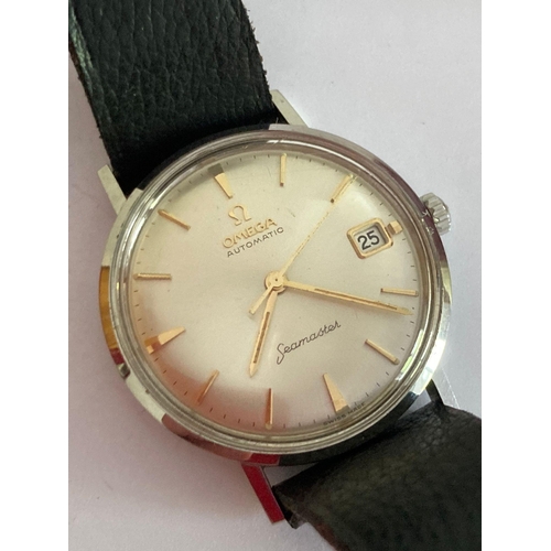 160 - Gentlemans OMEGA SEAMASTER AUTOMATIC. Stainless steel. Original purchase date December 1962. Complet... 