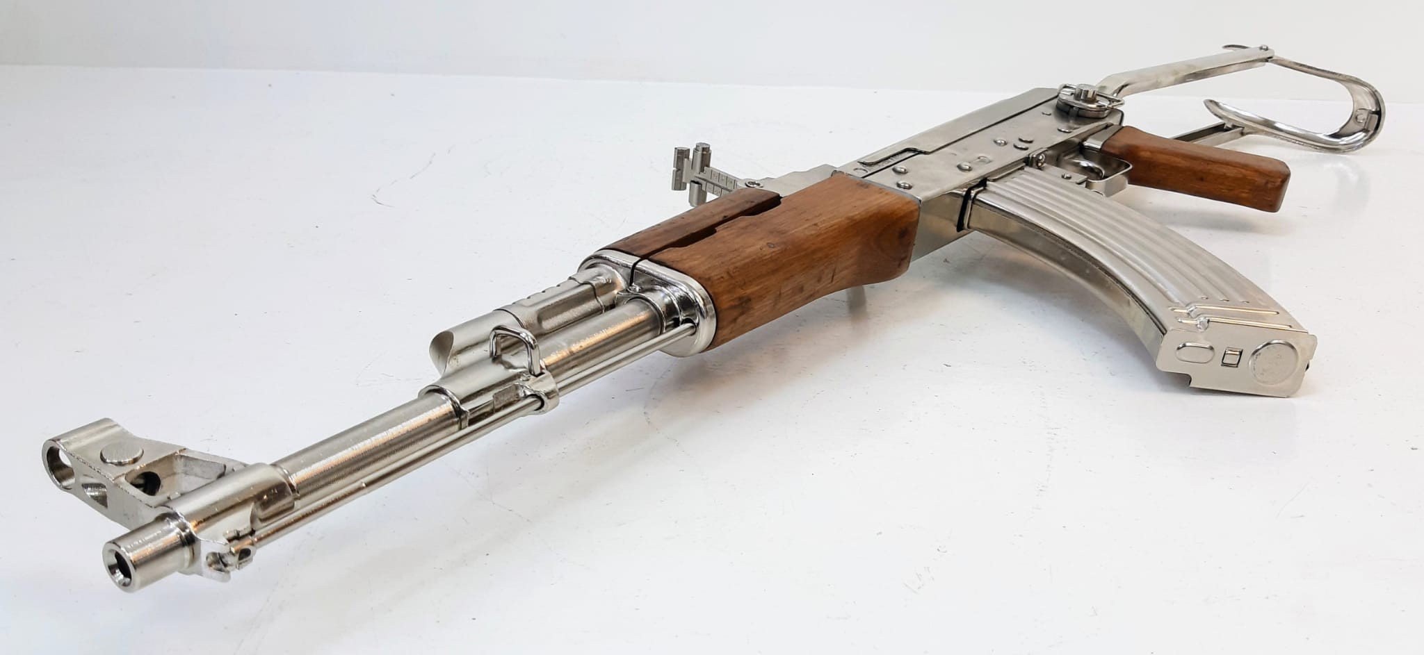 Buy Silver AK 47 Assault Rifle Online