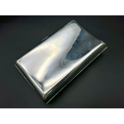 18 - An Antique 925 Sterling Silver Trinket Case that Belonged to Emily Eve Lellam Ord - Married to Ernes... 