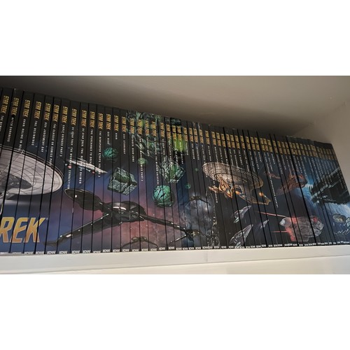 92 - An Incredible Eaglemoss Star Trek Graphic Novel Collection. Perfect Star Trek collectibles - 89 book... 