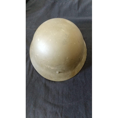 368 - WWII Imperial Japanese Army Helmet. WWII Imperial Japanese Army Helmet, original  jungle green paint... 