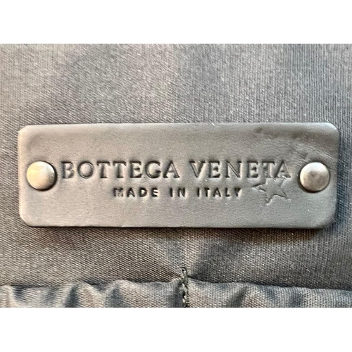 40 - A Bottega Veneta Black Intrecciato Leather Trolley Case. Large exterior pocket. Generous, deep inter... 